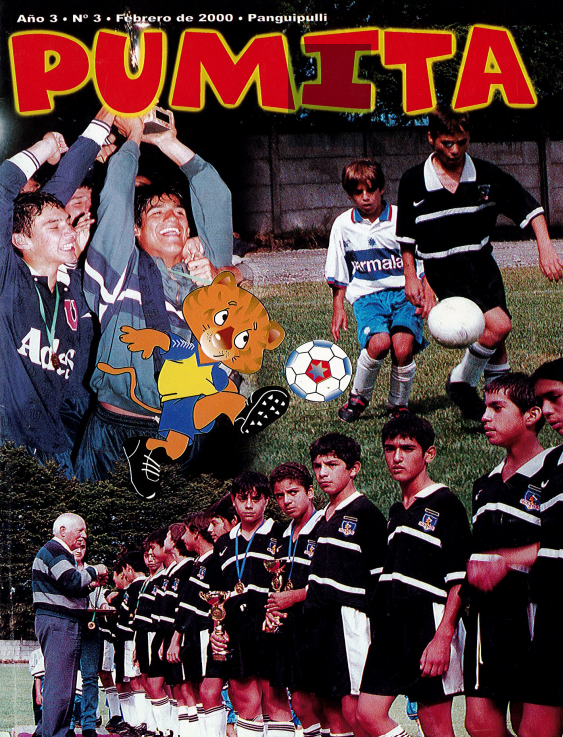 Portada Revista Pumita 2000 - Tercer Mundialito de Fútbol Infantil