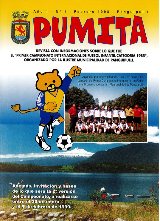 Portada Revista Pumita 1998